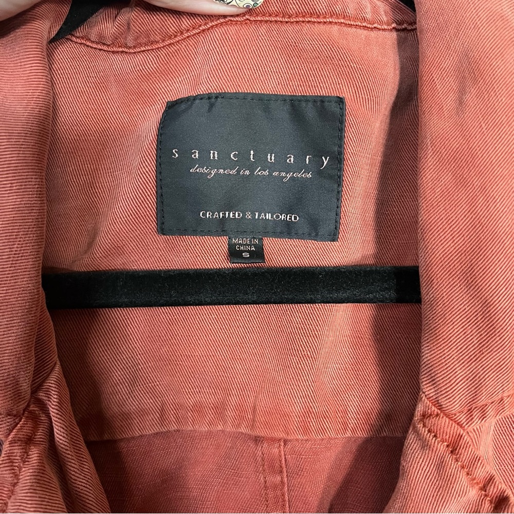 -Sanctuary Utility Button Down Lightweight Jacket… - image 8